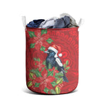 Australian Magpie Laundry Basket Aboriginal Inspired Christmas - Aussie Hoodie