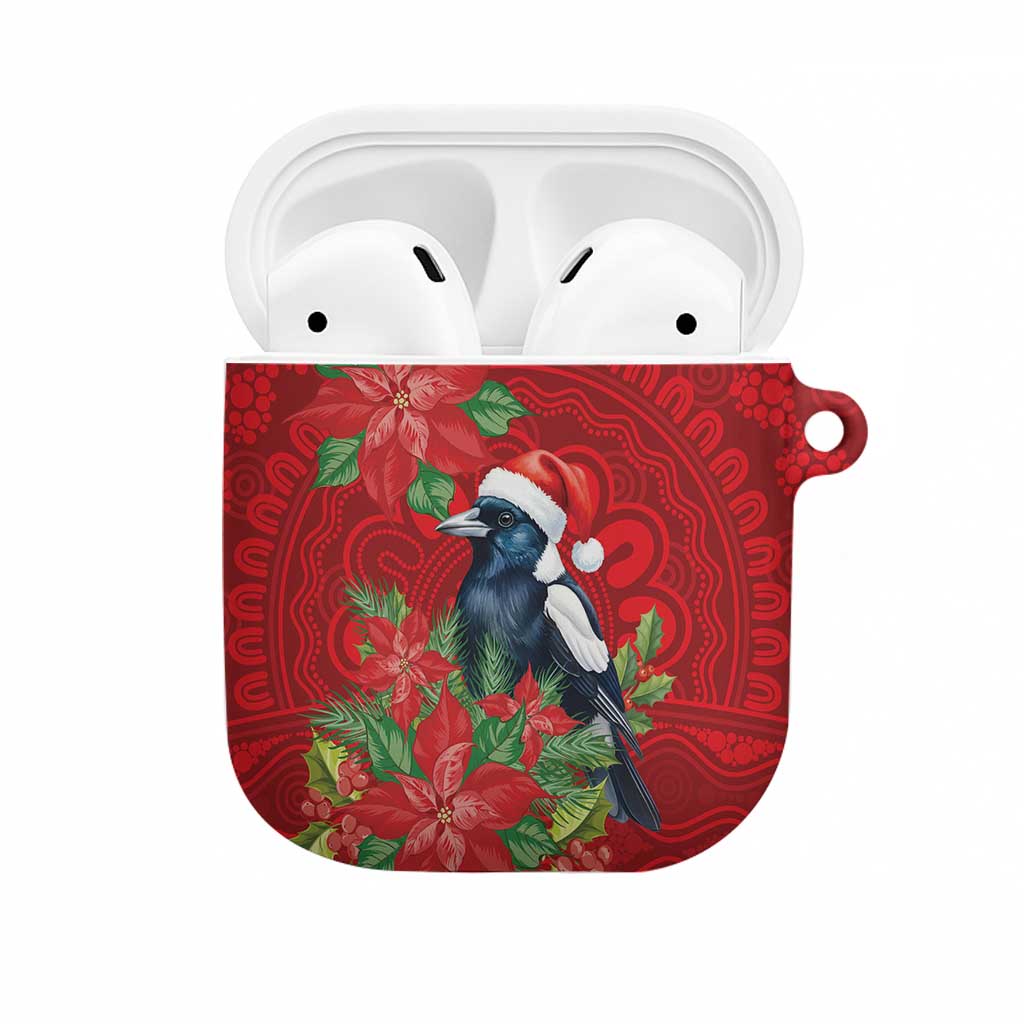 Australian Magpie AirPods Case Aboriginal Inspired Christmas - Aussie Hoodie
