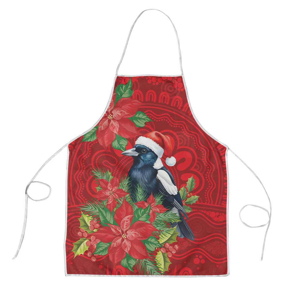 Australian Magpie Apron Aboriginal Inspired Christmas - Aussie Hoodie