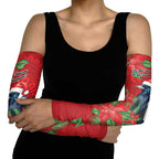Australian Magpie Arm Sleeves Aboriginal Inspired Christmas - Aussie Hoodie