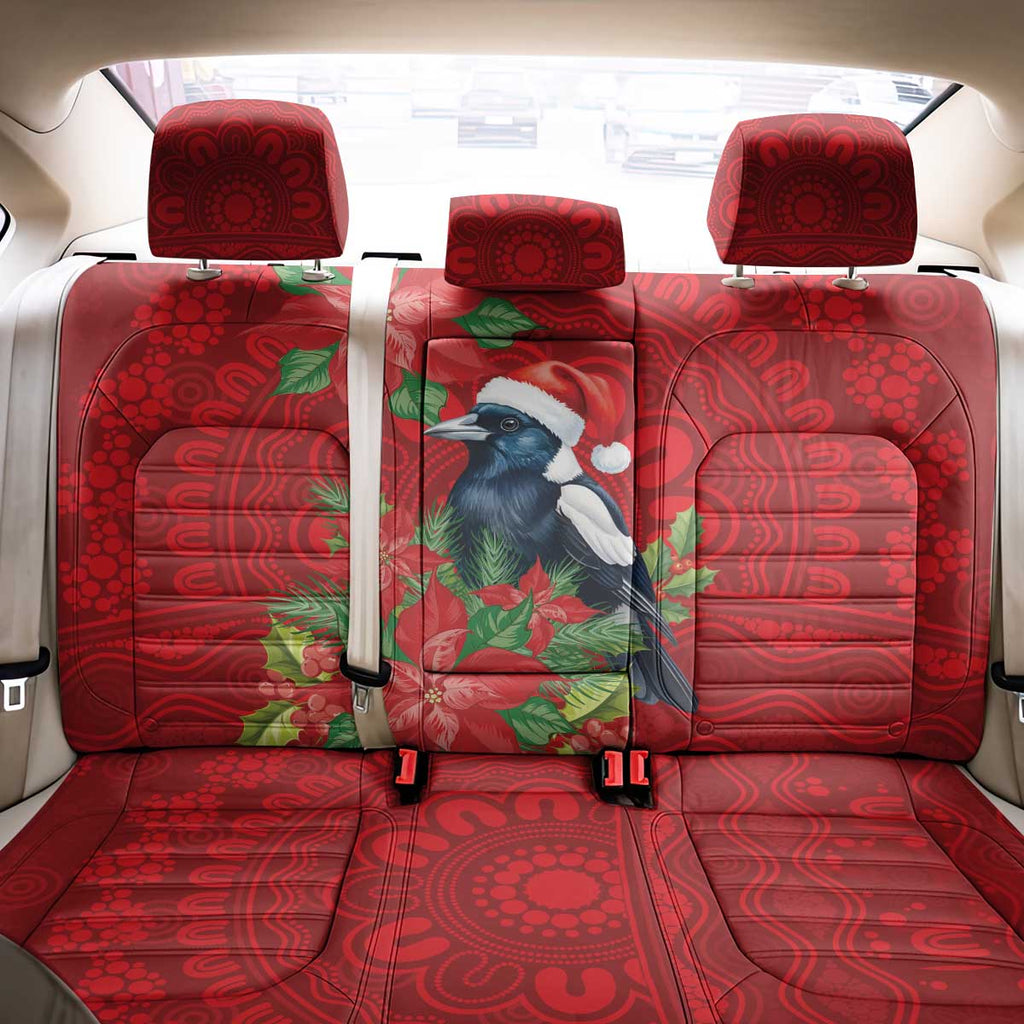 Australian Magpie Back Car Seat Cover Aboriginal Inspired Christmas - Aussie Hoodie