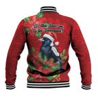 Australian Magpie Baseball Jacket Aboriginal Inspired Christmas - Aussie Hoodie