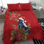 Australian Magpie Bedding Set Aboriginal Inspired Christmas - Aussie Hoodie