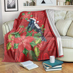 Australian Magpie Blanket Aboriginal Inspired Christmas - Aussie Hoodie