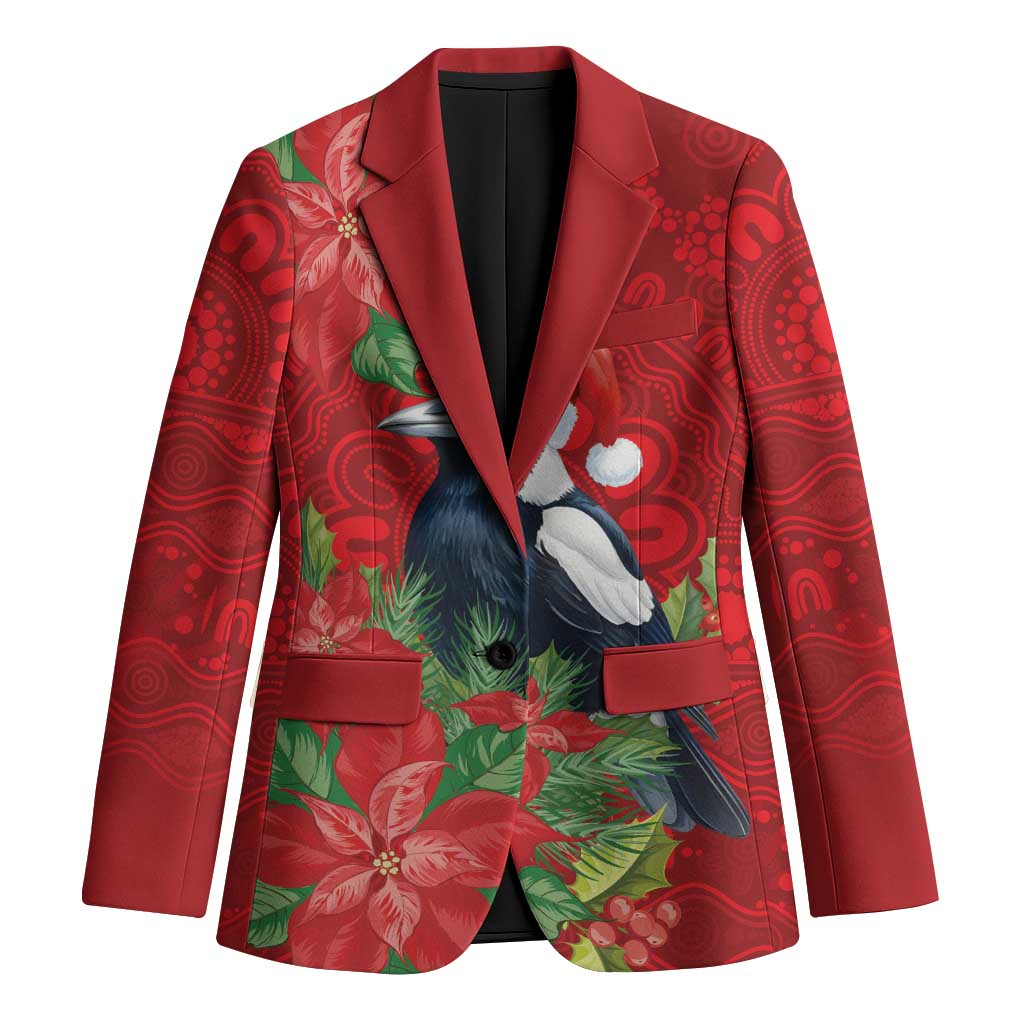 Australian Magpie Blazer Aboriginal Inspired Christmas - Aussie Hoodie