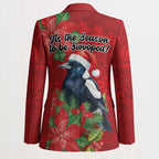 Australian Magpie Blazer Aboriginal Inspired Christmas - Aussie Hoodie