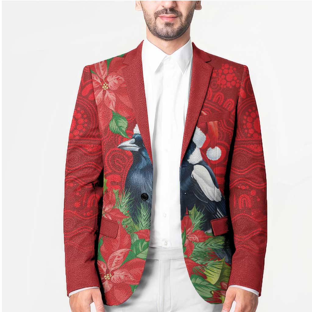 Australian Magpie Blazer Aboriginal Inspired Christmas - Aussie Hoodie
