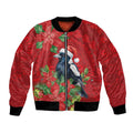 Australian Magpie Bomber Jacket Aboriginal Inspired Christmas - Aussie Hoodie