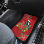Australian Magpie Car Mats Aboriginal Inspired Christmas - Aussie Hoodie