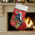 Australian Magpie Christmas Stocking Aboriginal Inspired Christmas - Aussie Hoodie