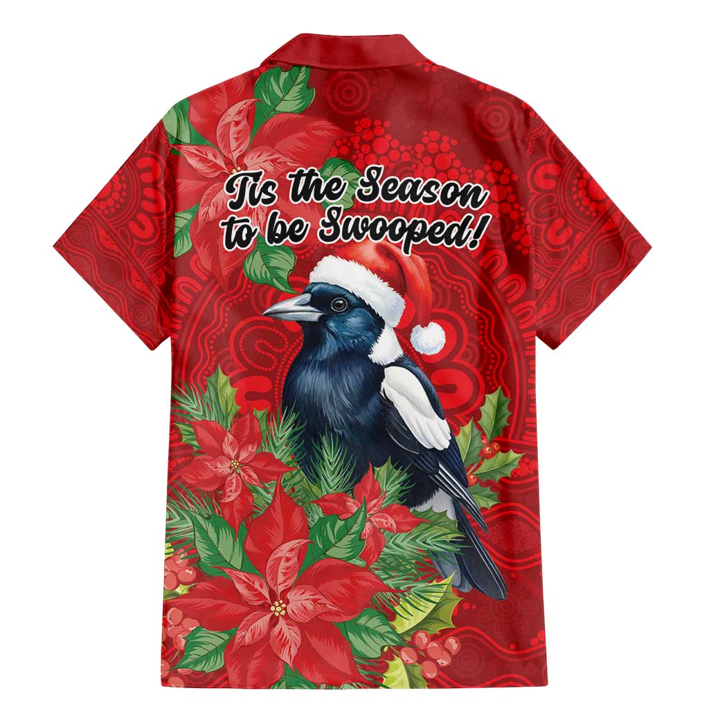 Australian Magpie Family Matching Mermaid Dress and Hawaiian Shirt Aboriginal Inspired Christmas - Aussie Hoodie