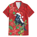 Australian Magpie Family Matching Short Sleeve Bodycon Dress and Hawaiian Shirt Aboriginal Inspired Christmas - Aussie Hoodie