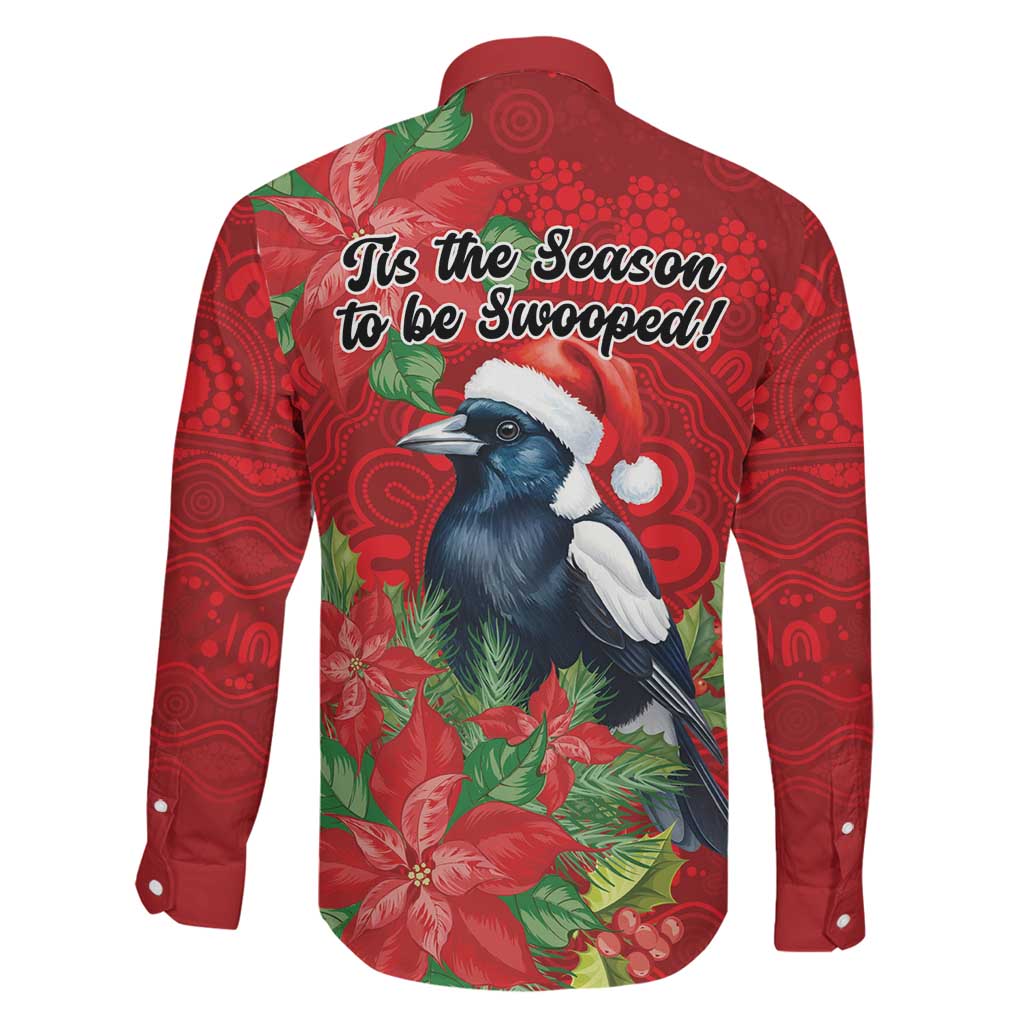 Australian Magpie Family Matching Short Sleeve Bodycon Dress and Hawaiian Shirt Aboriginal Inspired Christmas - Aussie Hoodie