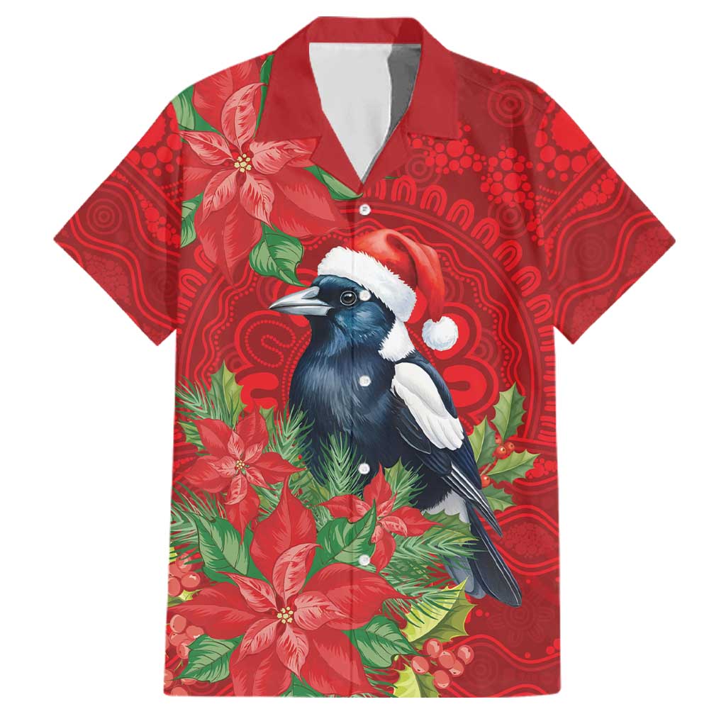 Australian Magpie Family Matching Summer Maxi Dress and Hawaiian Shirt Aboriginal Inspired Christmas - Aussie Hoodie