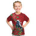 Australian Magpie Kid T Shirt Aboriginal Inspired Christmas - Aussie Hoodie