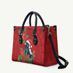 Australian Magpie Leather Bag Aboriginal Inspired Christmas - Aussie Hoodie