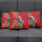 Australian Magpie Pillow Cover Aboriginal Inspired Christmas - Aussie Hoodie