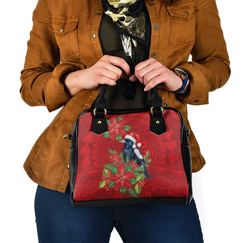 Australian Magpie Shoulder Handbag Aboriginal Inspired Christmas - Aussie Hoodie