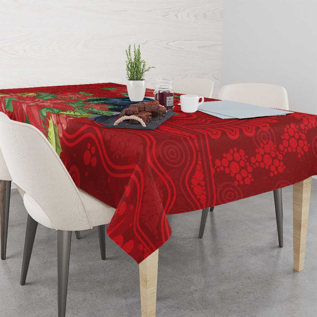 Australian Magpie Tablecloth Aboriginal Inspired Christmas - Aussie Hoodie