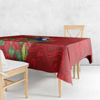 Australian Magpie Tablecloth Aboriginal Inspired Christmas - Aussie Hoodie