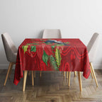 Australian Magpie Tablecloth Aboriginal Inspired Christmas - Aussie Hoodie