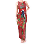 Australian Magpie Tank Maxi Dress Aboriginal Inspired Christmas - Aussie Hoodie