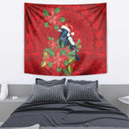 Australian Magpie Tapestry Aboriginal Inspired Christmas - Aussie Hoodie