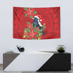 Australian Magpie Tapestry Aboriginal Inspired Christmas - Aussie Hoodie