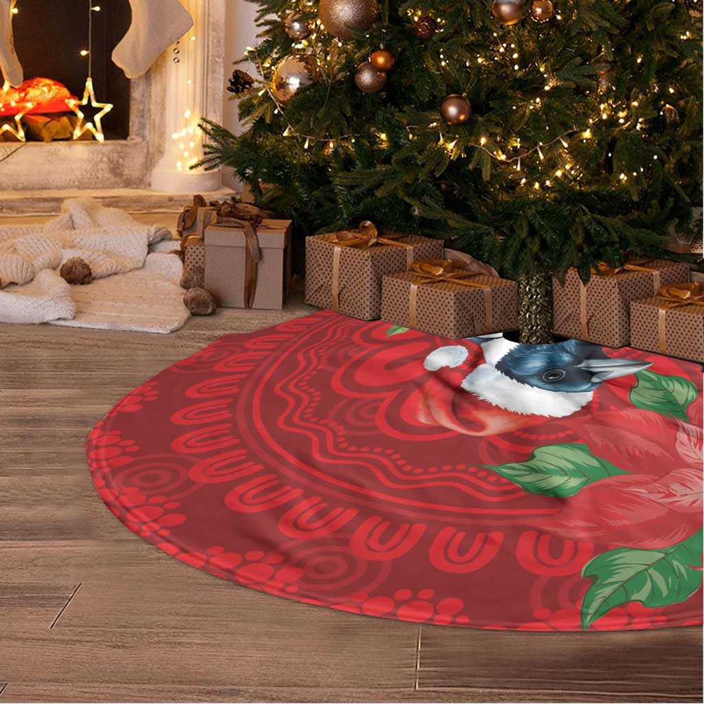 Australian Magpie Tree Skirt Aboriginal Inspired Christmas - Aussie Hoodie