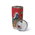 Australian Magpie Tumbler Cup Aboriginal Inspired Christmas - Aussie Hoodie
