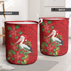 Australian Pelican Laundry Basket Aboriginal Inspired Christmas - Aussie Hoodie