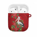 Australian Pelican AirPods Case Aboriginal Inspired Christmas - Aussie Hoodie