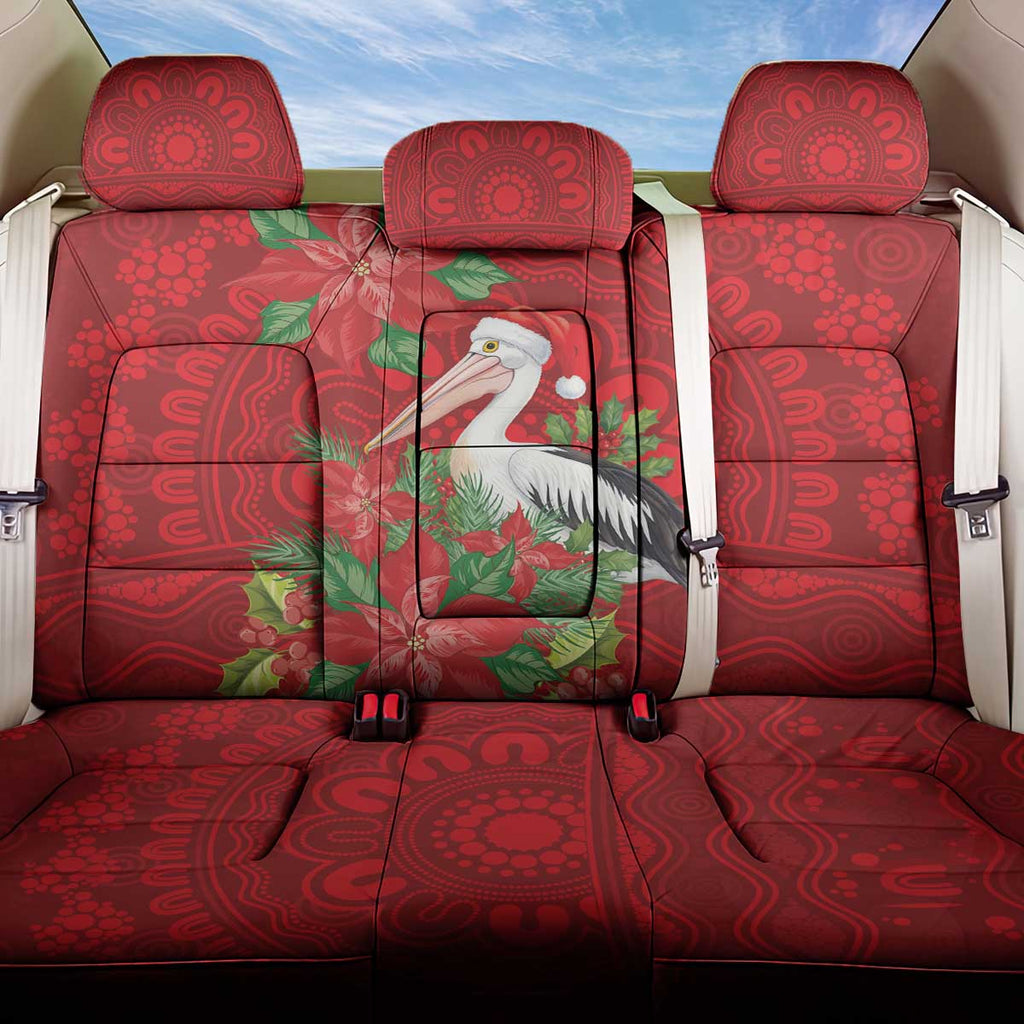 Australian Pelican Back Car Seat Cover Aboriginal Inspired Christmas - Aussie Hoodie