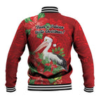 Australian Pelican Baseball Jacket Aboriginal Inspired Christmas - Aussie Hoodie