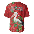 Australian Pelican Baseball Jersey Aboriginal Inspired Christmas - Aussie Hoodie