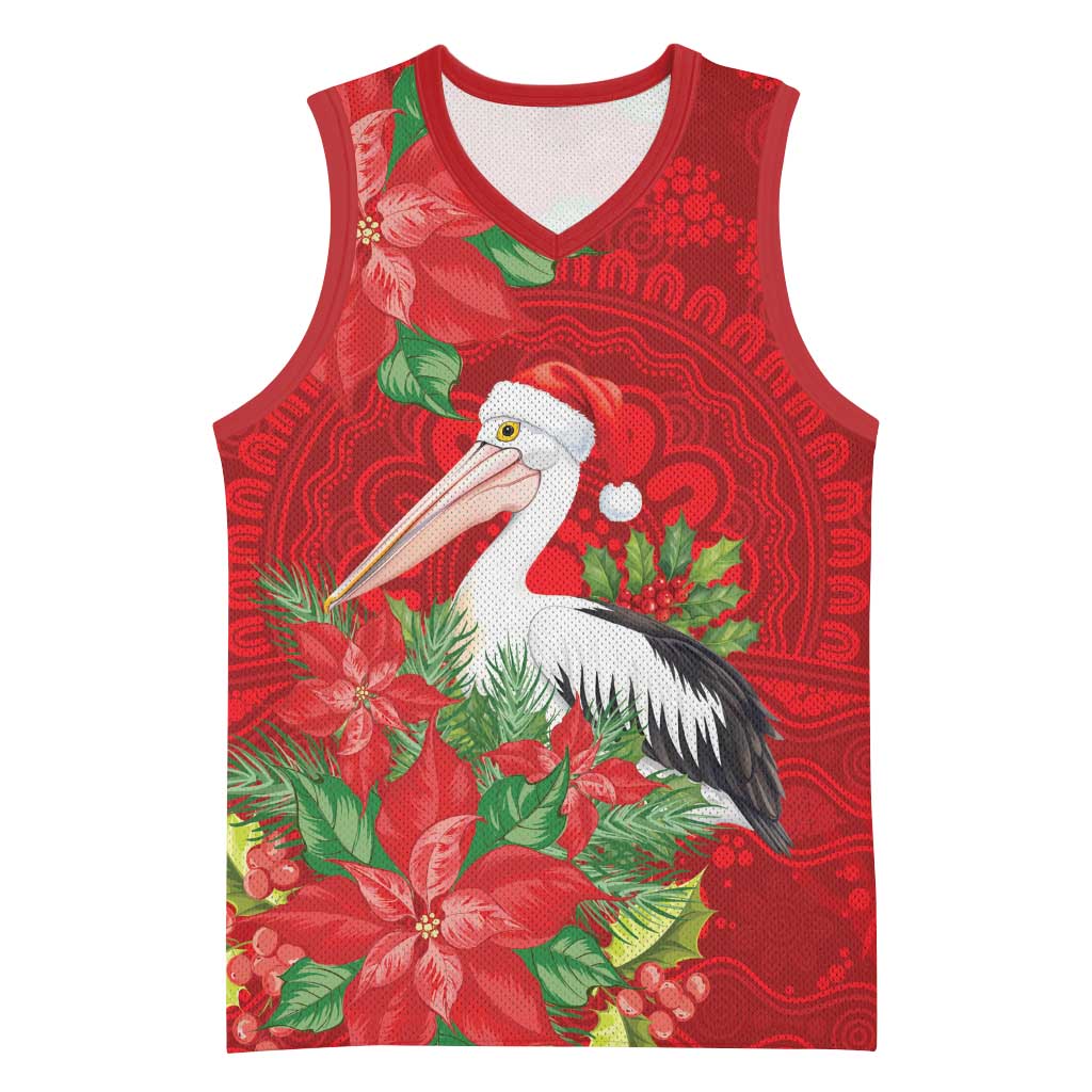 Australian Pelican Basketball Jersey Aboriginal Inspired Christmas - Aussie Hoodie
