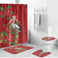 Australian Pelican Bathroom Set Aboriginal Inspired Christmas - Aussie Hoodie