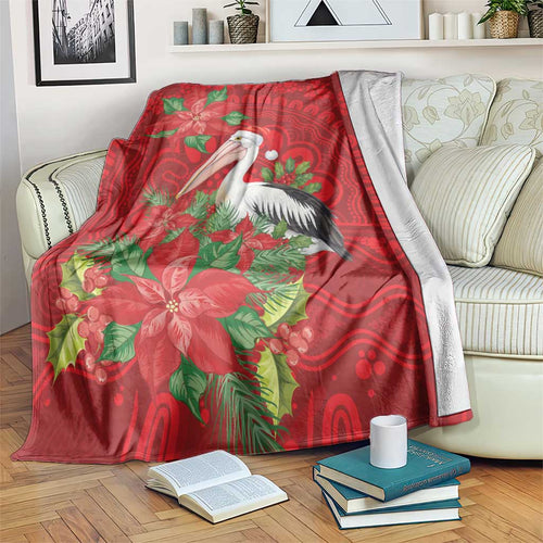 Australian Pelican Blanket Aboriginal Inspired Christmas - Aussie Hoodie