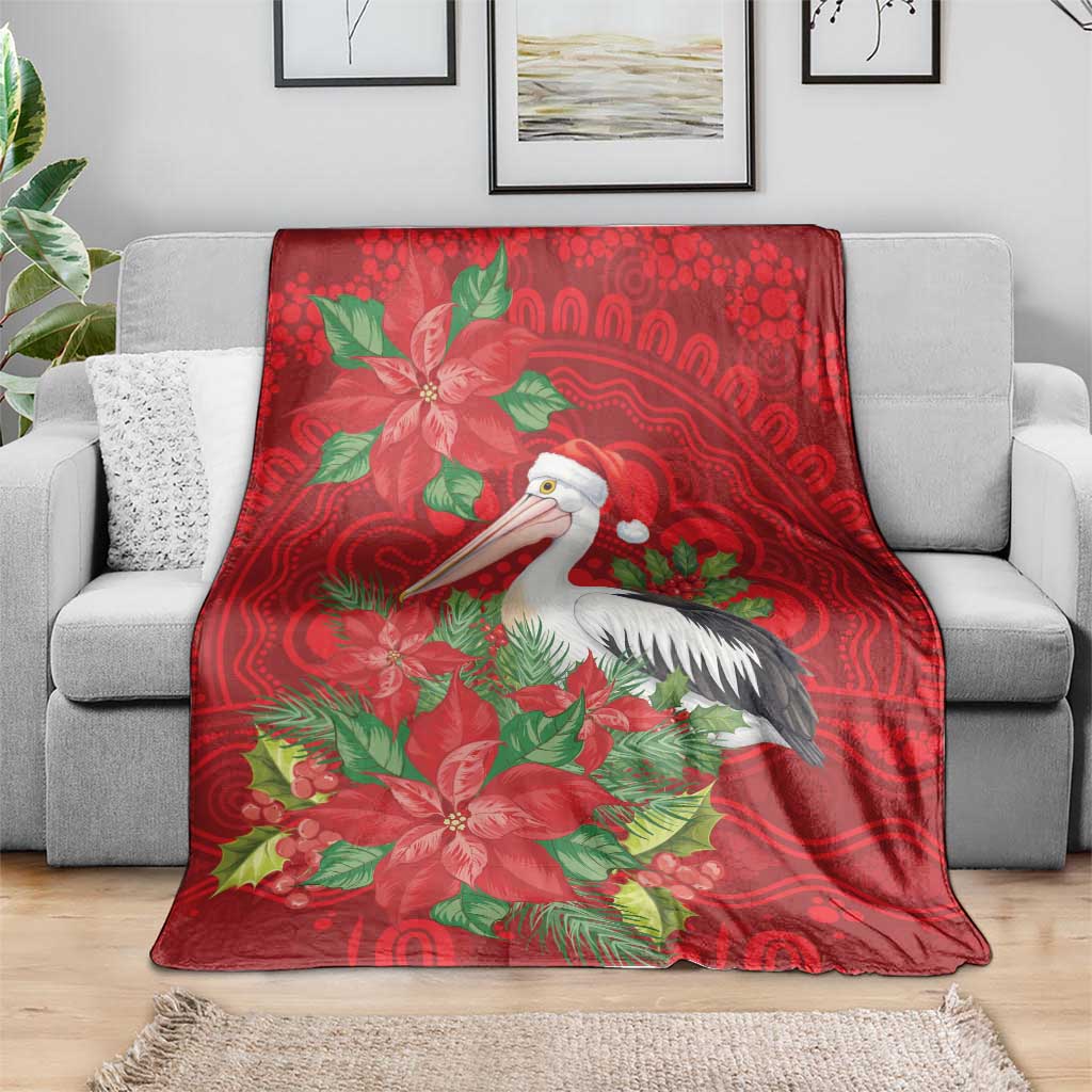 Australian Pelican Blanket Aboriginal Inspired Christmas - Aussie Hoodie