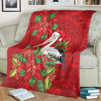 Australian Pelican Blanket Aboriginal Inspired Christmas - Aussie Hoodie