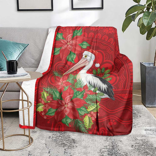 Australian Pelican Blanket Aboriginal Inspired Christmas - Aussie Hoodie