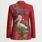 Australian Pelican Blazer Aboriginal Inspired Christmas - Aussie Hoodie