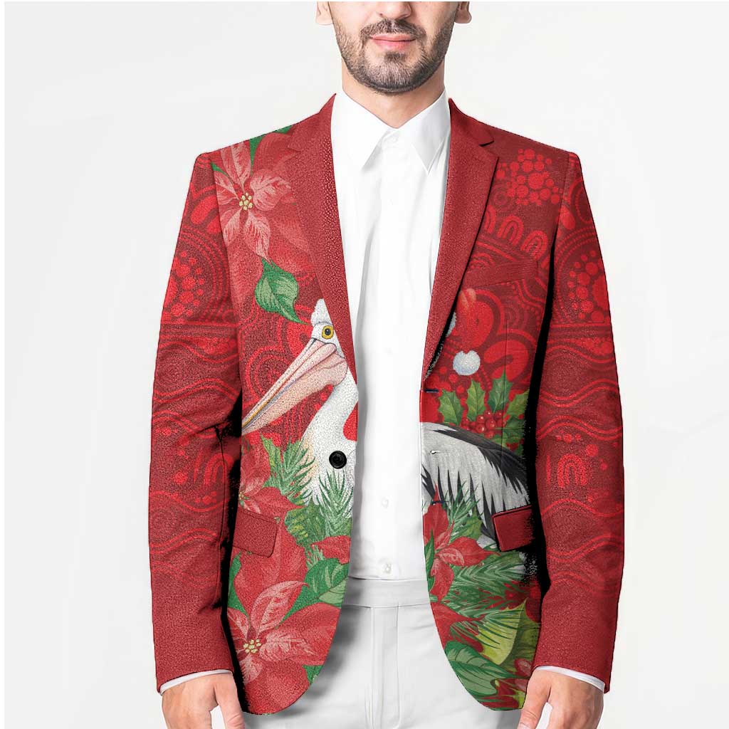 Australian Pelican Blazer Aboriginal Inspired Christmas - Aussie Hoodie