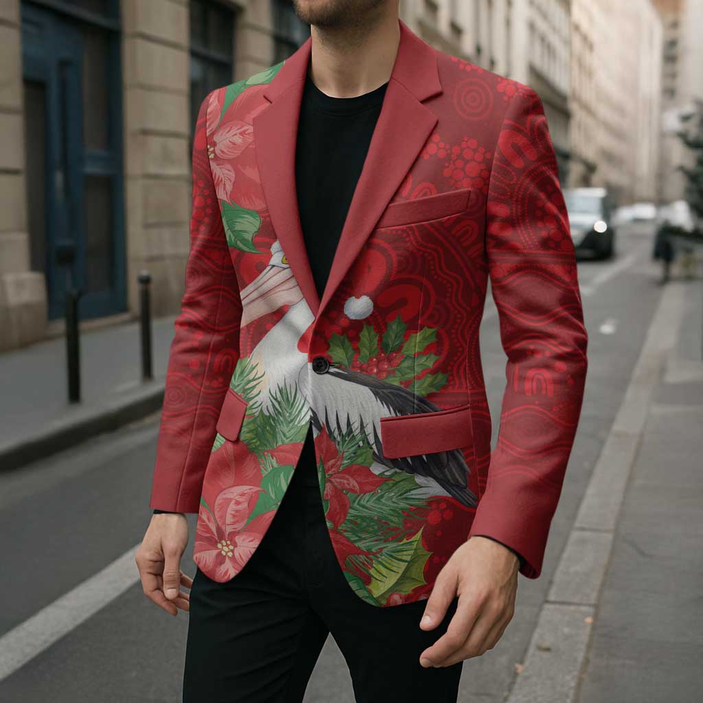 Australian Pelican Blazer Aboriginal Inspired Christmas - Aussie Hoodie