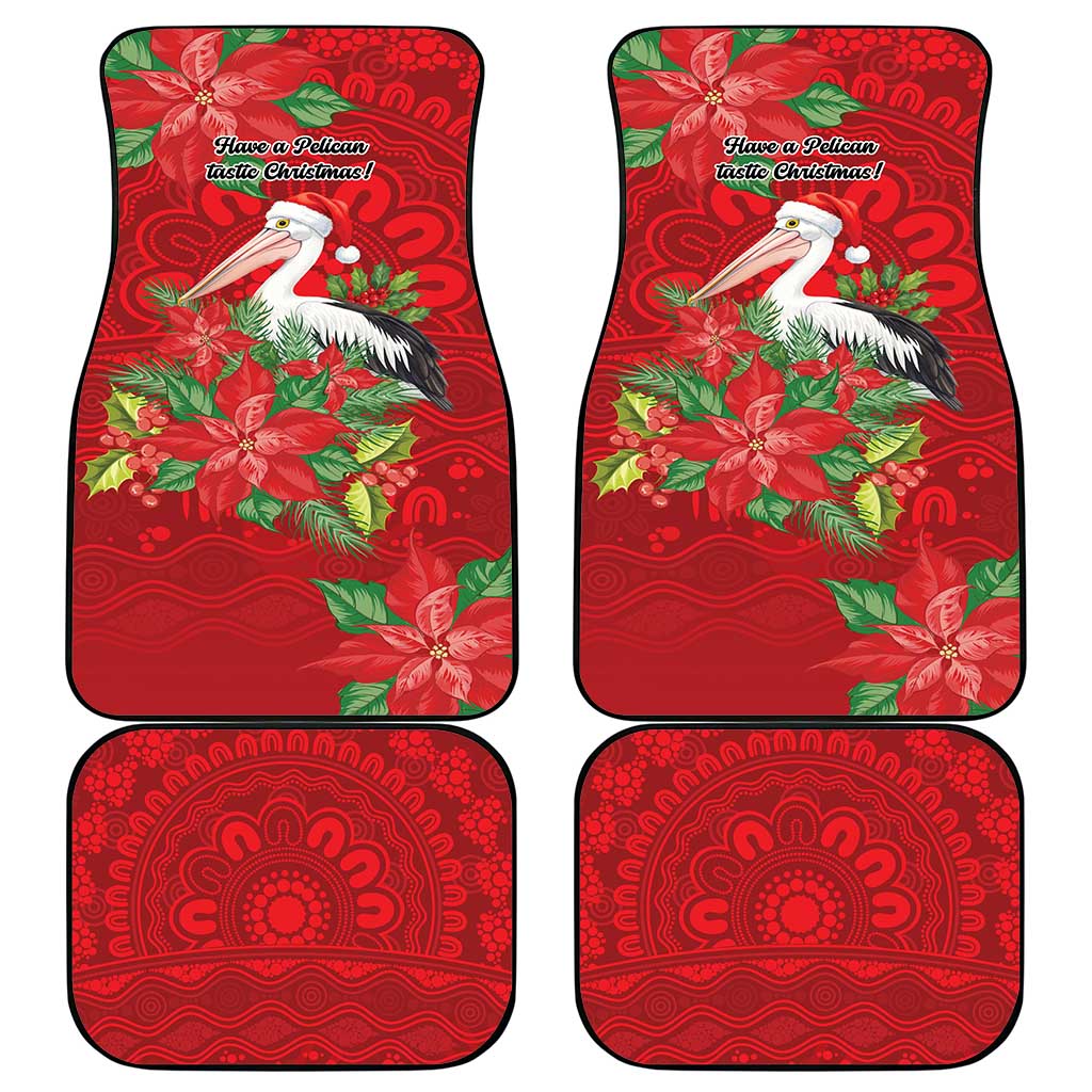 Australian Pelican Car Mats Aboriginal Inspired Christmas - Aussie Hoodie