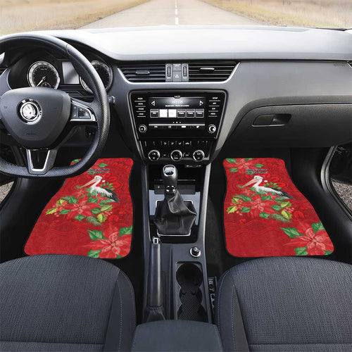 Australian Pelican Car Mats Aboriginal Inspired Christmas - Aussie Hoodie