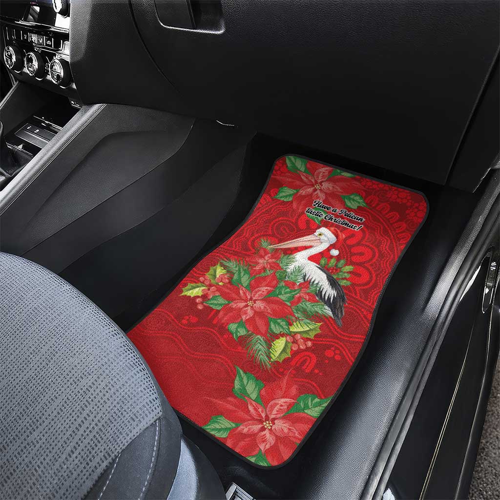 Australian Pelican Car Mats Aboriginal Inspired Christmas - Aussie Hoodie