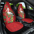 Australian Pelican Car Seat Cover Aboriginal Inspired Christmas - Aussie Hoodie
