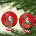 Australian Pelican Ceramic Ornament Aboriginal Inspired Christmas - Aussie Hoodie