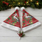 Australian Pelican Christmas Santa Hat Aboriginal Inspired Christmas - Aussie Hoodie